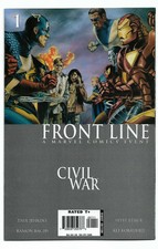 CIVIL WAR FRONT LINE #1 MARVEL COMICS 2006 The Avengers Iron Man Hulk Spider-Man