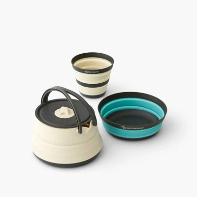 Sea To Summit Frontier UL Collapsible Kettle Cook Set (1 Person, 3 Piece) - Image 1 of 2