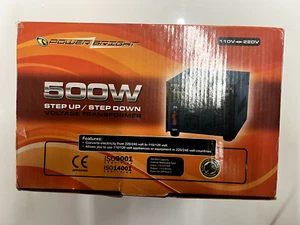 NUEVO VC500W Power Bright 500W Step Up & Down Transformador/Convertidor VC-500W - Imagen 1 de 4