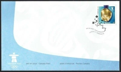 🍁Canada  #2372   "CANADA STRIKES GOLD "   Brand New 2010 First Day Cover - Image 1 of 2