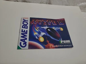 R-Type 2 Instruction Manual / Booklet Only For Original Nintendo Gameboy UK UKV - Picture 1 of 15