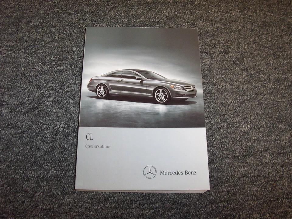 2011 Mercedes Benz CL550 CL600 CL65 CL63 AMG CL-Class Owner Operator Manual Book - Image 1 of 1