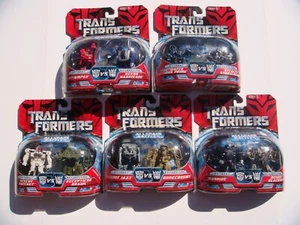2007 OPENED INSIDE OF CARDS TRANSFORMERS ALLSPARK BATTLES VS. 1ST MOVIE LEGENDS - Picture 1 of 7