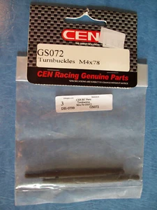 GENUINE CEN 72 TURNBUCKLES M4 X 78 GS072 NIP - Picture 1 of 1