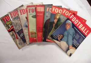 Street & Smith's Football Magazin - 9 Vintage Ausgaben 1941-1949 - Bild 1 von 10
