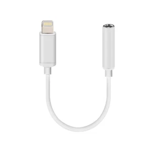 Adaptateur prise casque Lightning vers 3,5 mm compatible avec Apple - Photo 1 sur 1