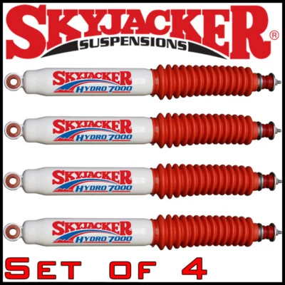 Juego de amortiguadores delanteros y traseros Skyjacker Hydro 7000 para 97-03 Ford F-150 con elevación de 5-6" Foto 1 de 4