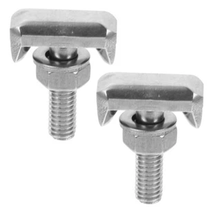 2 Pcs Replacement Car Screw Auto Bolts Screws Battery Side Post Extender Stud - Picture 1 of 12