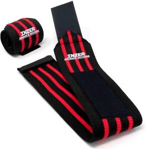 INZER Iron Z Wrist Wraps (Pair) Powerlifting Weight Lifting Bench - 12 Inch