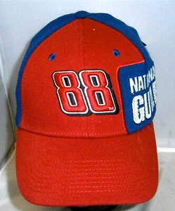 VINTAGE 2008 CHASE #88 NATIONAL GUARD FLEX FITTED PIT HAT CAP DALE EARNHARDT JR - Picture 1 of 4