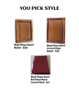 Solid Wood Plaque Boards Blank Award Walnut & Red 7x9 8x10 9x12 YOU PICK STYLE