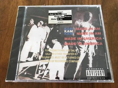 Made In America [PA] by KAM (CD, 1995, Atlantic) Promo NEW Foto 1 de 2