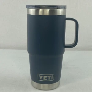 Yeti 20 oz Azul Marino Viaje Mango Taza Vaso Rambler Lexipro con Tapa B55 - Imagen 1 de 13