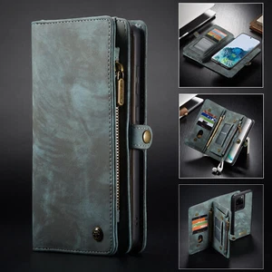 Detachable Magnetic Wallet Flip Case Cover For Samsung S25 S24 S23 Ultra S21 FE - Picture 1 of 49