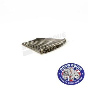 Sechskantschrauben gebohrt M6 65 mm Edelstahl x 10 - Bild 1 von 3
