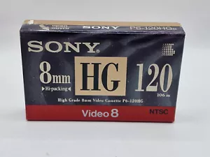 Sony HG120 VIDEO 8 leere Videokassetten (versiegelt) Neu! - Bild 1 von 3