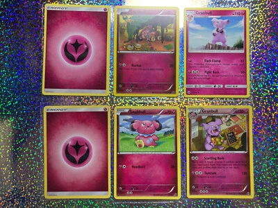Pokemon TCG Regular: 99/162 & 91/149 Granbull; 22/36 & 68/124 Snubbull - Image 1 of 4