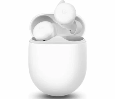 GOOGLE PIXEL BUDS A-SERIES WIRELESS BUDS BLUETOOTH EARPHONES HEADPHONES WHITE - Image 1 of 4