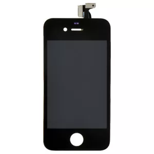 LCD Digitizer Frame Assembly for Apple iPhone 4 GSM Black Front Glass Touch Top - Picture 1 of 2