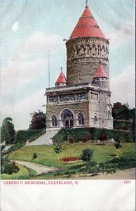 Garfield Memorial Cleveland Ohio Postcard 1217 Unposted - Picture 1 of 2
