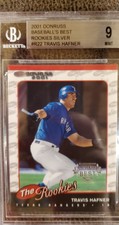 2001 Donruss Travis Hafner Silver /499 BGS 9 Baseballs Best Rookies #R22