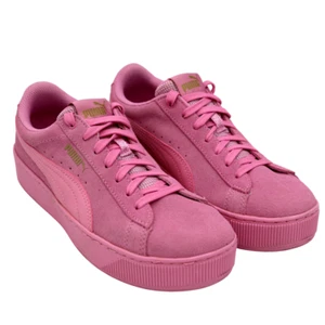PUMA Vikky Platform MO Pink 367299-01 Damen Sneaker Größe 39 Wildleder Schuhe - Bild 1 von 10