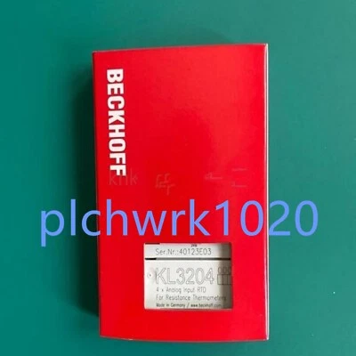 1 PCS NEW IN BOX BECKHOFF analog input terminal module KL3204 - Image 1 of 4