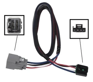 Cableado de control de frenos de remolque para Jeep Wrangler JL 20-24 gladiador 18-24 2 enchufes - Imagen 1 de 2