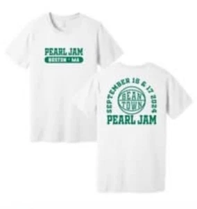 Pearl Jam Boston T-Shirt Bean Town 3X 2024 Fenway Park concerts new - Picture 1 of 14