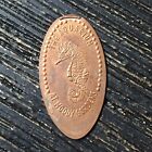 Sea Horse At Moody Gardens Smashed pressed elongated penny P3451