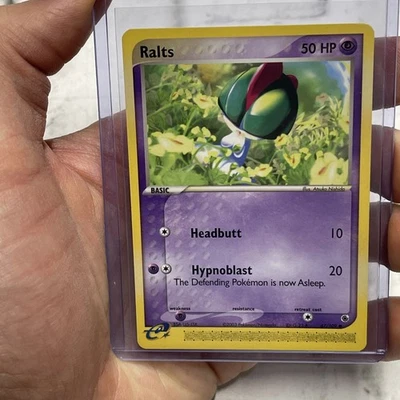 Ralts 67/109 EX Ruby & Sapphire - Common Pokemon Card - NM/MT Vintage Nintendo - Image 1 of 3