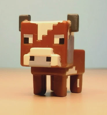 VACA ~ Minecraft 1" Minifigura / Hierba Serie 1 Foto 1 de 2