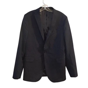 J. Ferrar  Men's Slim Fit Blue Navy Blazer Size 42 Two-Button - Picture 1 of 8