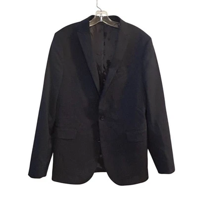 J. Ferrar  Men's Slim Fit Blue Navy Blazer Size 42 Two-Button - Image 1 of 4