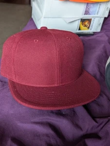 KB Ethos Orange Snapback Baseball Cap 7 1/2 Size Fitted Closed Back - Picture 1 of 3