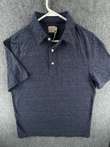 Neu ohne Etikett Faherty Poloshirt kurzärmlig Medium lila/blau Baumwollmischung Erwachsene - Bild 1 von 14