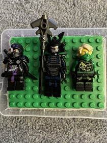 3 Lego Ninjago Minifig: - Sky Bound Lloyd/Lego Movie Garmadon/ Nindroid General