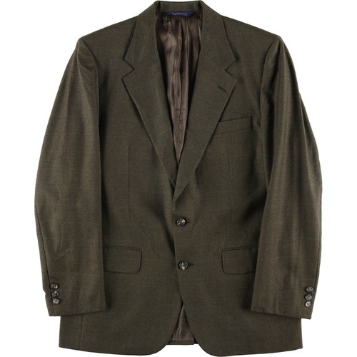 Giacca sartoriale vintage Burberry's Gun Club check lana made in USA uomo taglia M