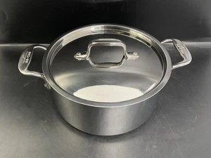 Cazuela de acero inoxidable ALL CLAD Olla de 3 cuartos? "Con tapa 8""x3,5""" - Imagen 1 de 20