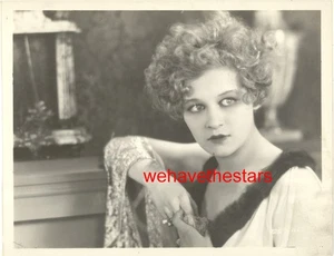VINTAGE Greta Nissen WUNDERSCHÖNES '25 LOST A WIFE Werbeportrait - Bild 1 von 1