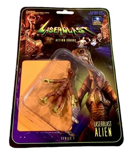 LASERBLAST Alien Actionfigur Sci-Fi Sammlerstück Spielzeug - NEU - abnehmbarer Karton - Bild 1 von 3