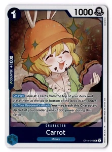 Carrot OP11-049 A Fist of Divine Speed Foil NM - Picture 1 of 2