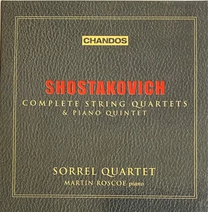 SHOSTAKOVICH - Complete String Quartets & Piano Quintet - Sorrel 6 x CD Chandos - Picture 1 of 2