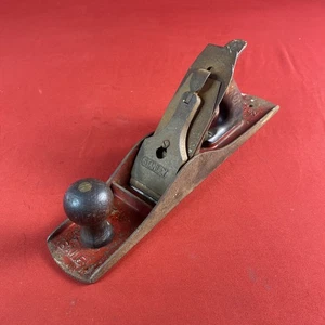 Antique Stanley Bailey Corrugated Bottom Hand Plane - No. 5 1/2 - Picture 1 of 15