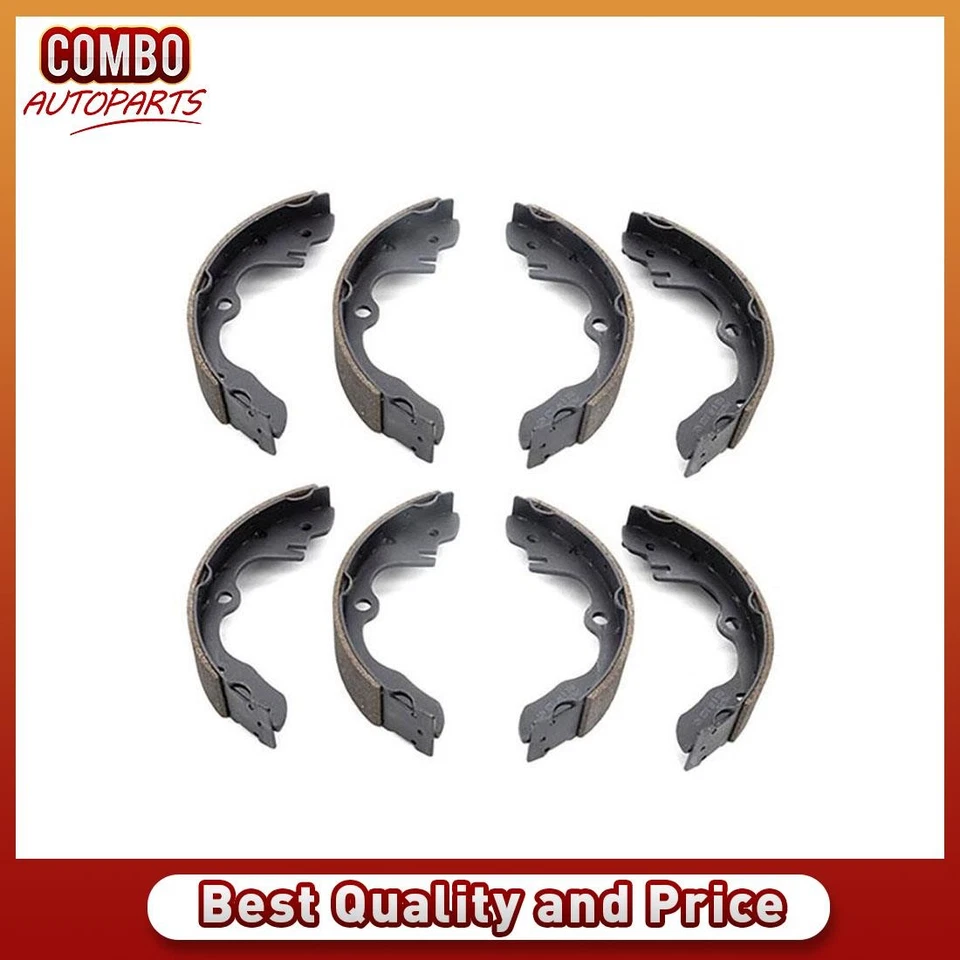 Zapatas de freno de tambor delanteras y traseras para Ford Courier 1972-1976 Mazda B1600 1972-1976 Foto 1 de 4