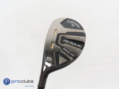 Left Handed Ladies Callaway Rogue ST MAX OS Lite 27* 5 Hybrid Ladies Flex 371125 - Image 1 of 4