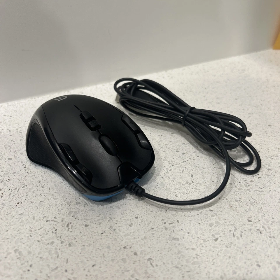 Logitech G300s Optical Ambidextrous Gaming Mouse – 9 Programmable Buttons - Image 1 of 4