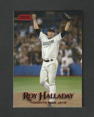 2019 Topps Stadium Club Roy Halladay Red Foil #206 Toronto Blue Jays - Image 1 of 2