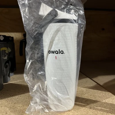 Owala 30 oz NWT FreeSip Sway Golf Travel Tumbler Water Bottle - Limited - White