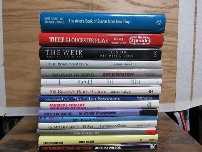 15 Books Screen Plays Hardback The Weir Talk Radio Sisters Rosensweig J67 Foto 1 de 4